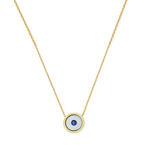 Load image into Gallery viewer, BIRTHSTONE 14K GOLD NECKLACE