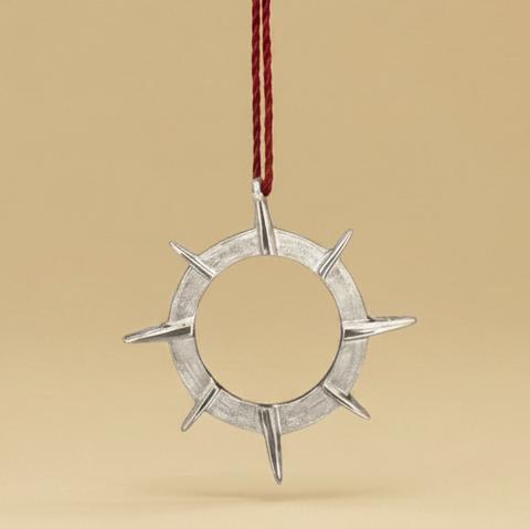 BE GOOD COMPASS ORNAMENT