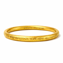 Load image into Gallery viewer, HOPE ALL AROUND BANGLE - LEGACIES OF WAR COLLABORATION