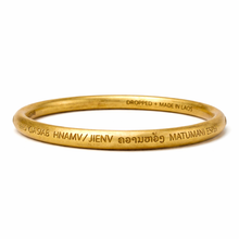Load image into Gallery viewer, HOPE ALL AROUND BANGLE - LEGACIES OF WAR COLLABORATION