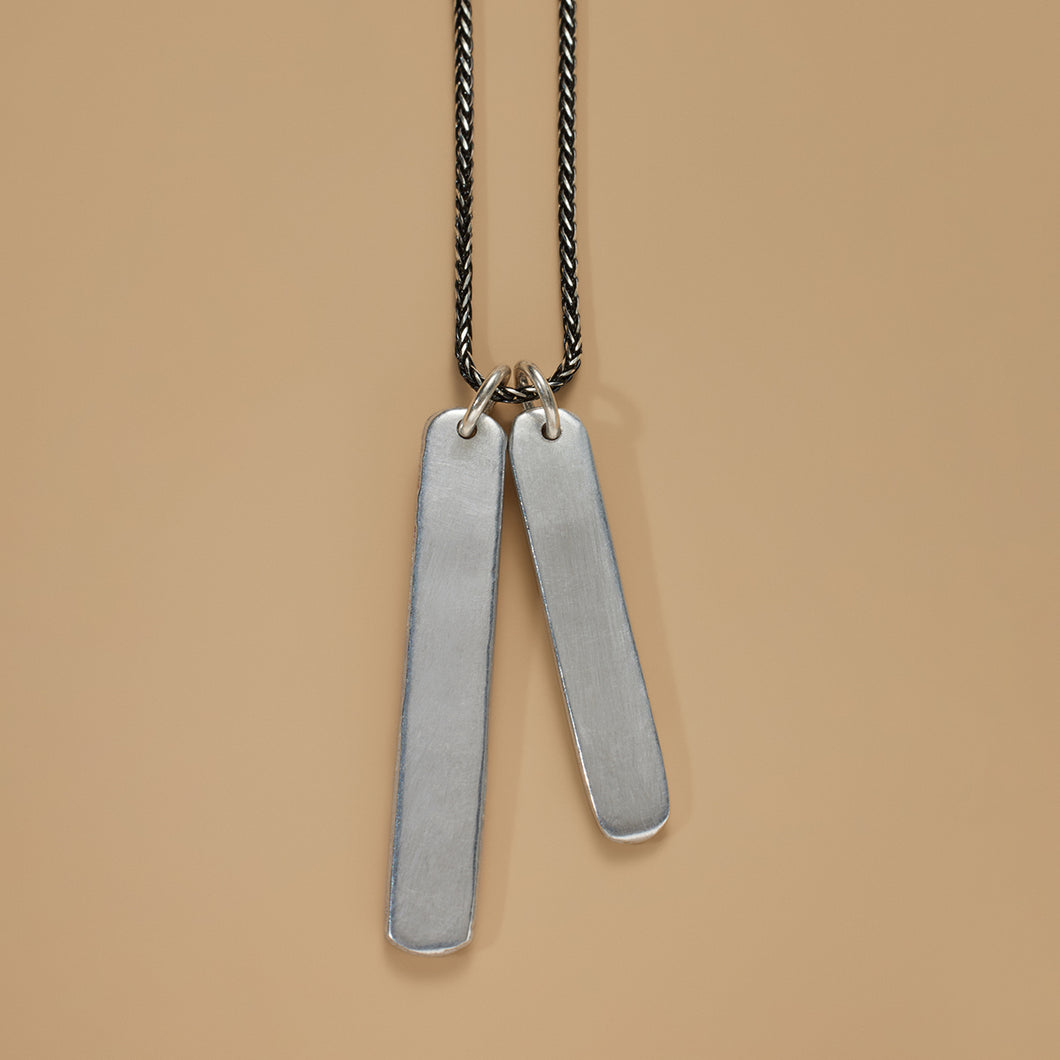 CUSTOM ENGRAVED ID TAG NECKLACE