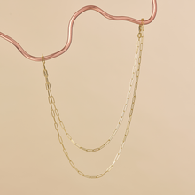 Load image into Gallery viewer, HERITAGE CHAIN NECKLACE IN 14K GOLD je
