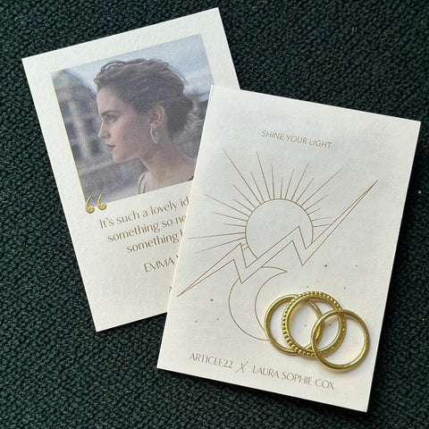 SOLAR RING SET - NEW