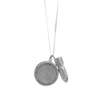 Load image into Gallery viewer, LOVE IS THE BOMB JEWELGRAM NECKLACE