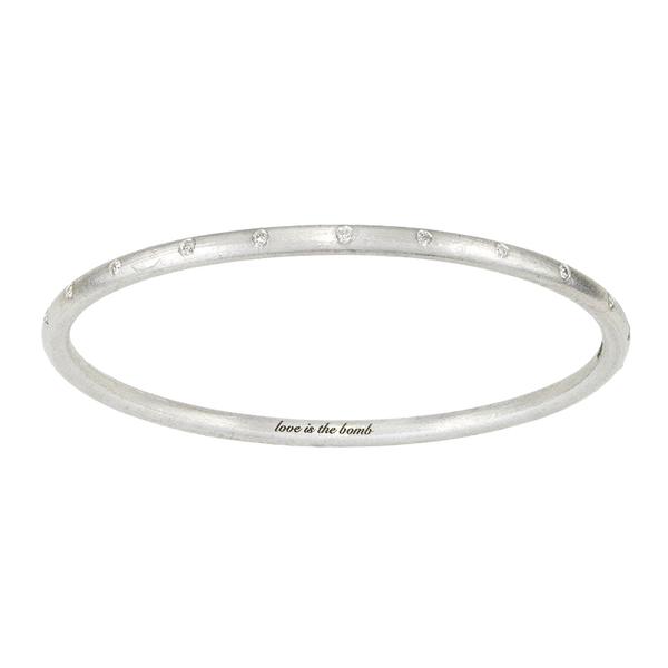 22 DIAMOND LOVE IS THE BOMB BANGLE – ARTICLE22