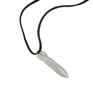 STORY BOMB NECKLACE - LEATHER