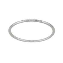 Load image into Gallery viewer, IN YOUR BODY IS A GOOD PLACE TO BE DIAMOND BANGLE - BEATRIX OST COLLABORATION