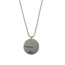 Load image into Gallery viewer, &quot;KARMACOMA&quot; COIN NECKLACE - MASSIVE ATTACK X LEGACY OF WAR COLLABORATION