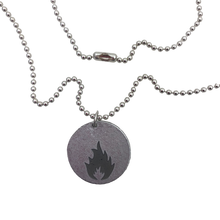 Load image into Gallery viewer, &quot;KARMACOMA&quot; COIN NECKLACE - MASSIVE ATTACK X LEGACY OF WAR COLLABORATION
