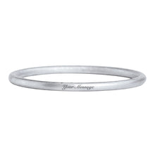 Load image into Gallery viewer, CUSTOM ENGRAVED CLASSIC BANGLE