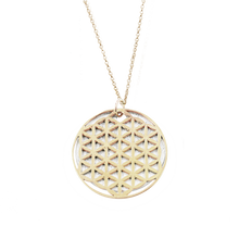 Load image into Gallery viewer, FLOWER OF LIFE NECKLACE