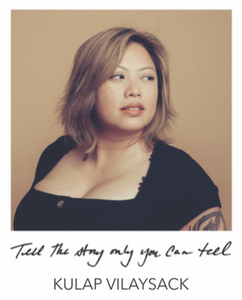 "TELL THE STORY ONLY YOU CAN TELL" BANGLE - KULAP VILAYSACK COLLABORATION