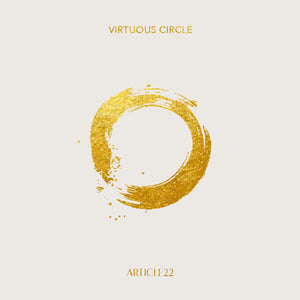 VIRTUOUS CIRCLE LARGE HOOPS