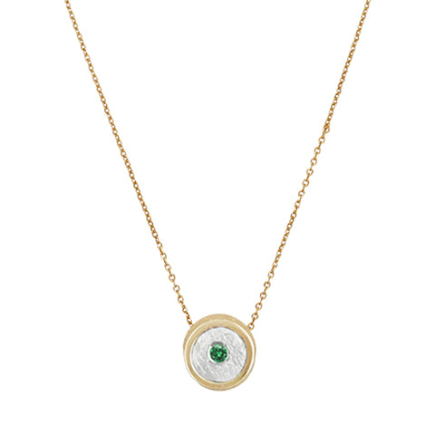 BIRTHSTONE 14K GOLD NECKLACE